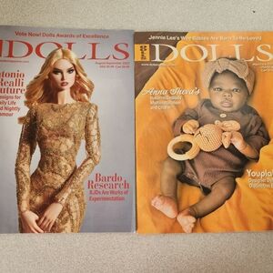 Dolls Magazines 2025 May/ June & August/ September Set Of 2